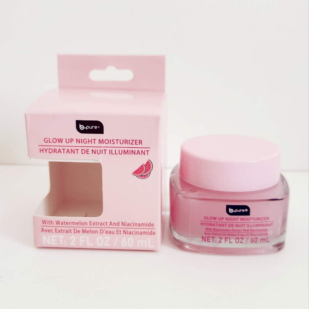 🔮3/$15 B Pure Glow Up Night Moisturizer with Watermelon Extract
